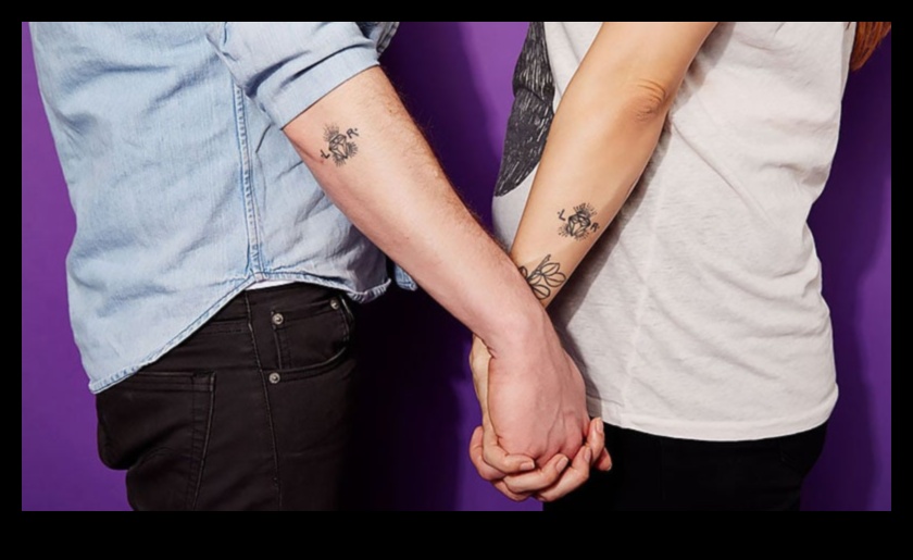 Ρομάντζο με τατουάζ: έκφραση αγάπης μέσω τατουάζ ζευγαριού
