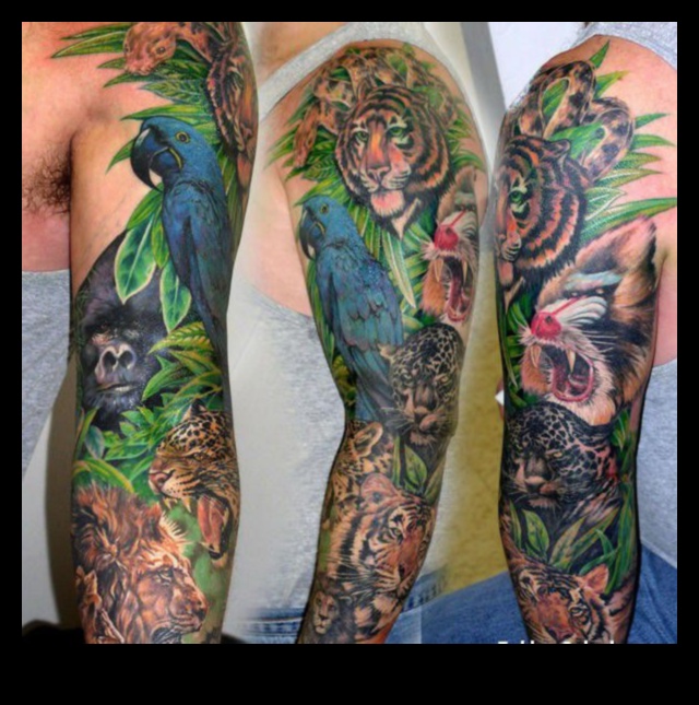 Jungle Journals: Animal Tattoo Narratives Explored