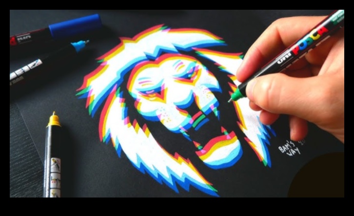 The Art of Blurring: Achieving Soft Focus in Marker Art