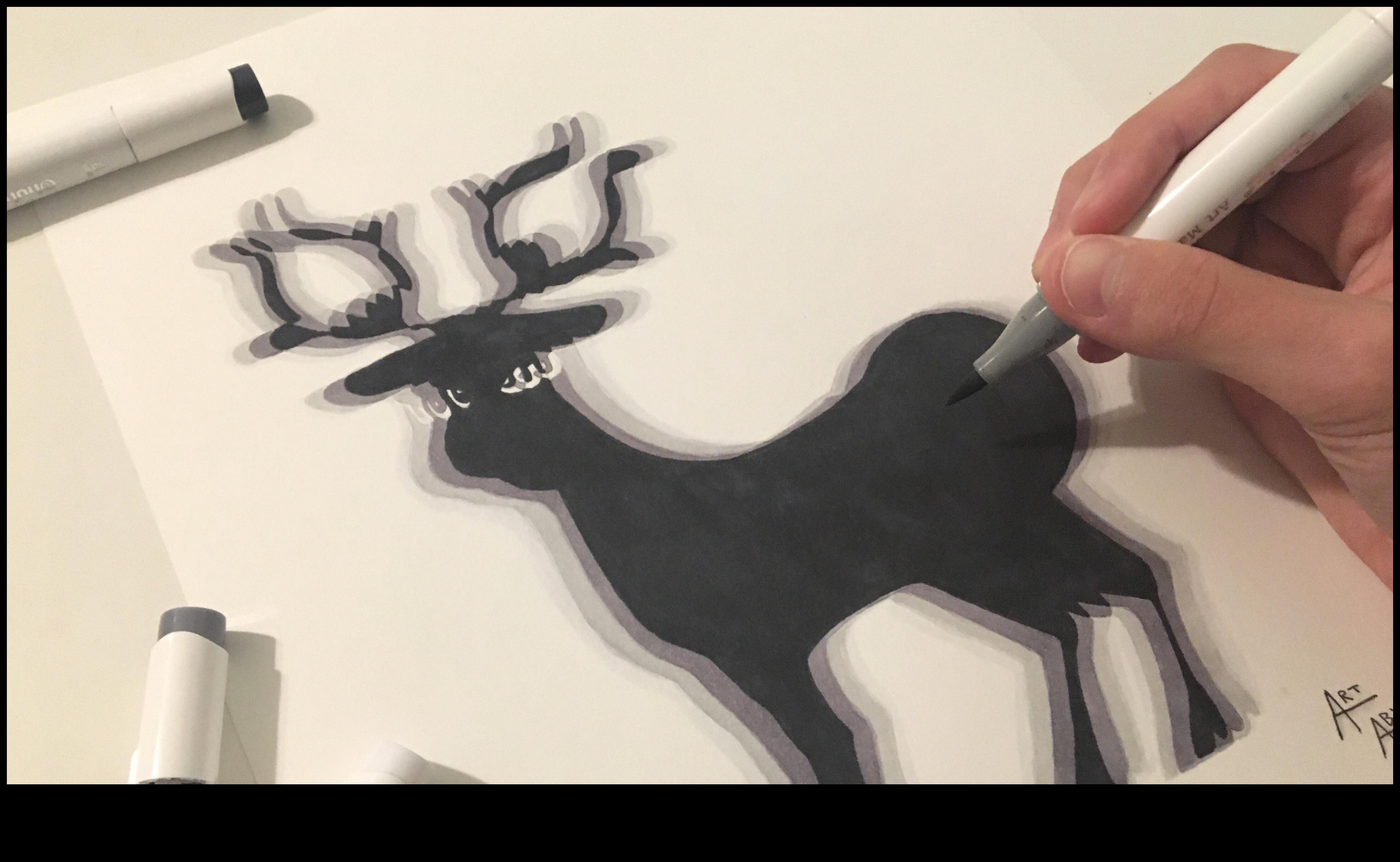 The Art of Blurring: Achieving Soft Focus in Marker Art
