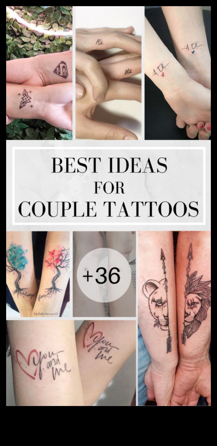 Heartfult Harmony Couple Tattoo που συμβολίζουν τις πιο αγνές μορφές αγάπης 5 Heartfult Harmony: Ζευγάρι τατουάζ που απεικονίζουν τις πιο αγνές μορφές αγάπης