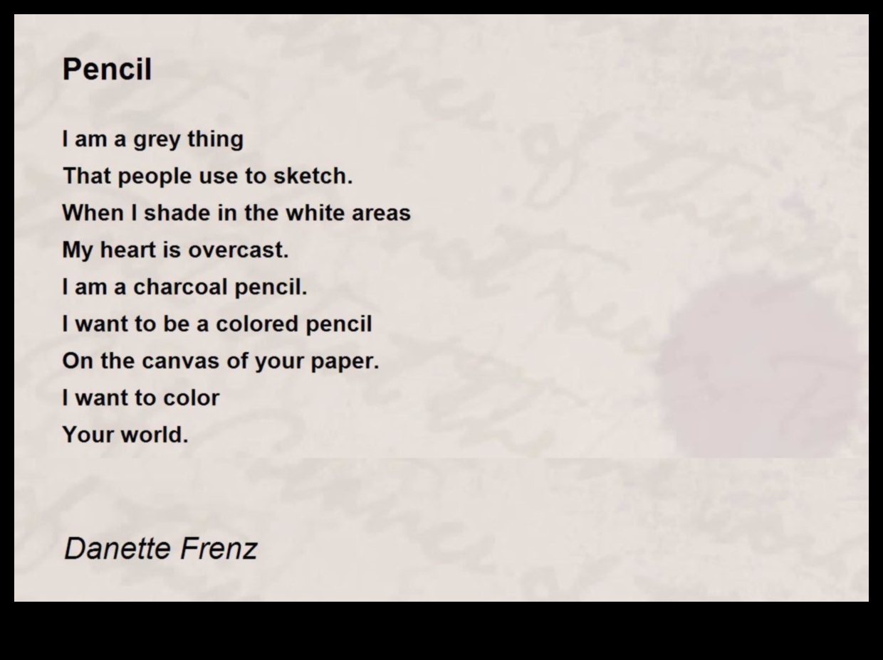 Ποίηση με μολύβι και χαρτί: Εκφράζοντας το συναίσθημα μέσω του γραφίτη