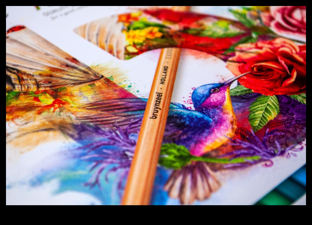 Πολύχρωμες εκφράσεις με χρωματιστά μολύβια 3 Πέρα από τον Ρεαλισμό: Αφηρημένες Εκφράσεις στην Τέχνη με Έγχρωμο Μολύβι