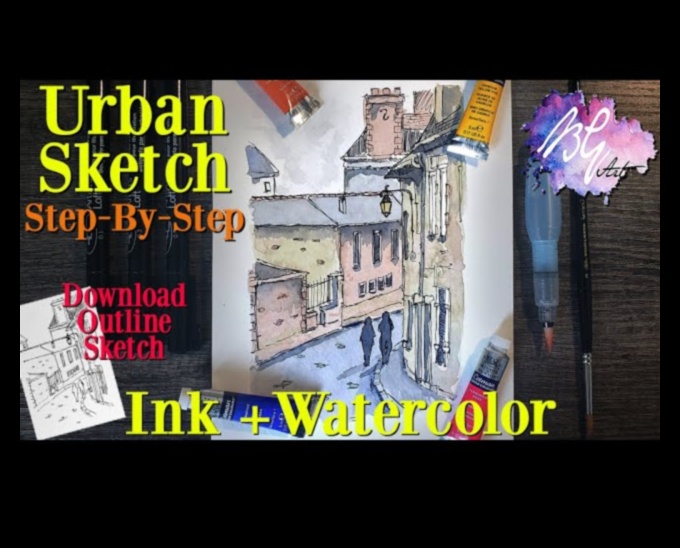Street Corners and Cobblestones: Sketching Urban Details