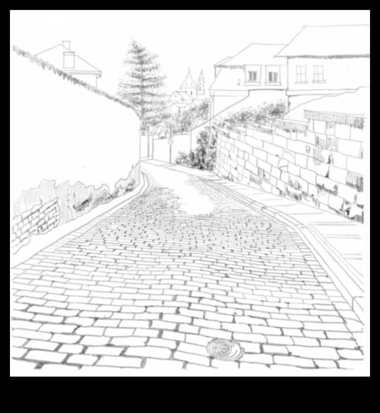 Street Corners and Cobblestones: Sketching Urban Details
