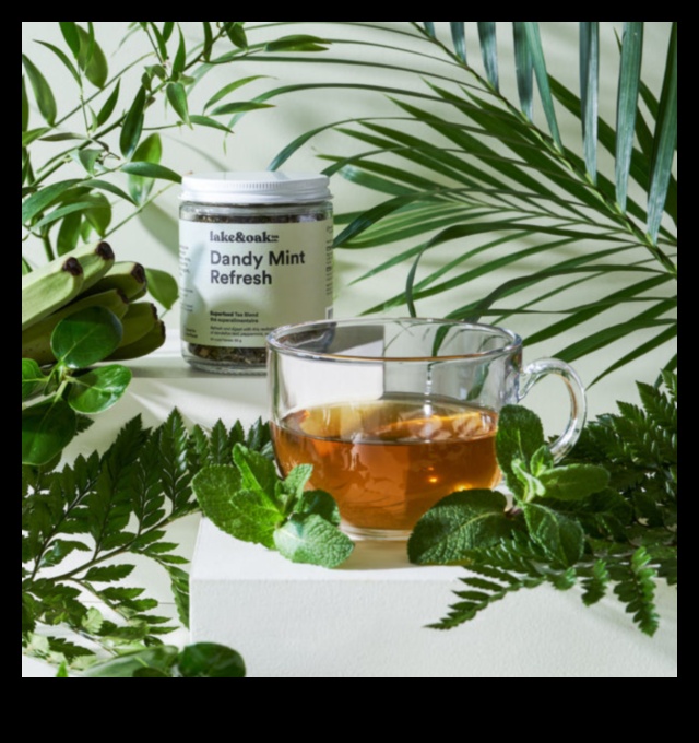 Morning Mint Bliss: Ξεκινήστε τη μέρα σας με φρέσκο ​​τσάι μέντας