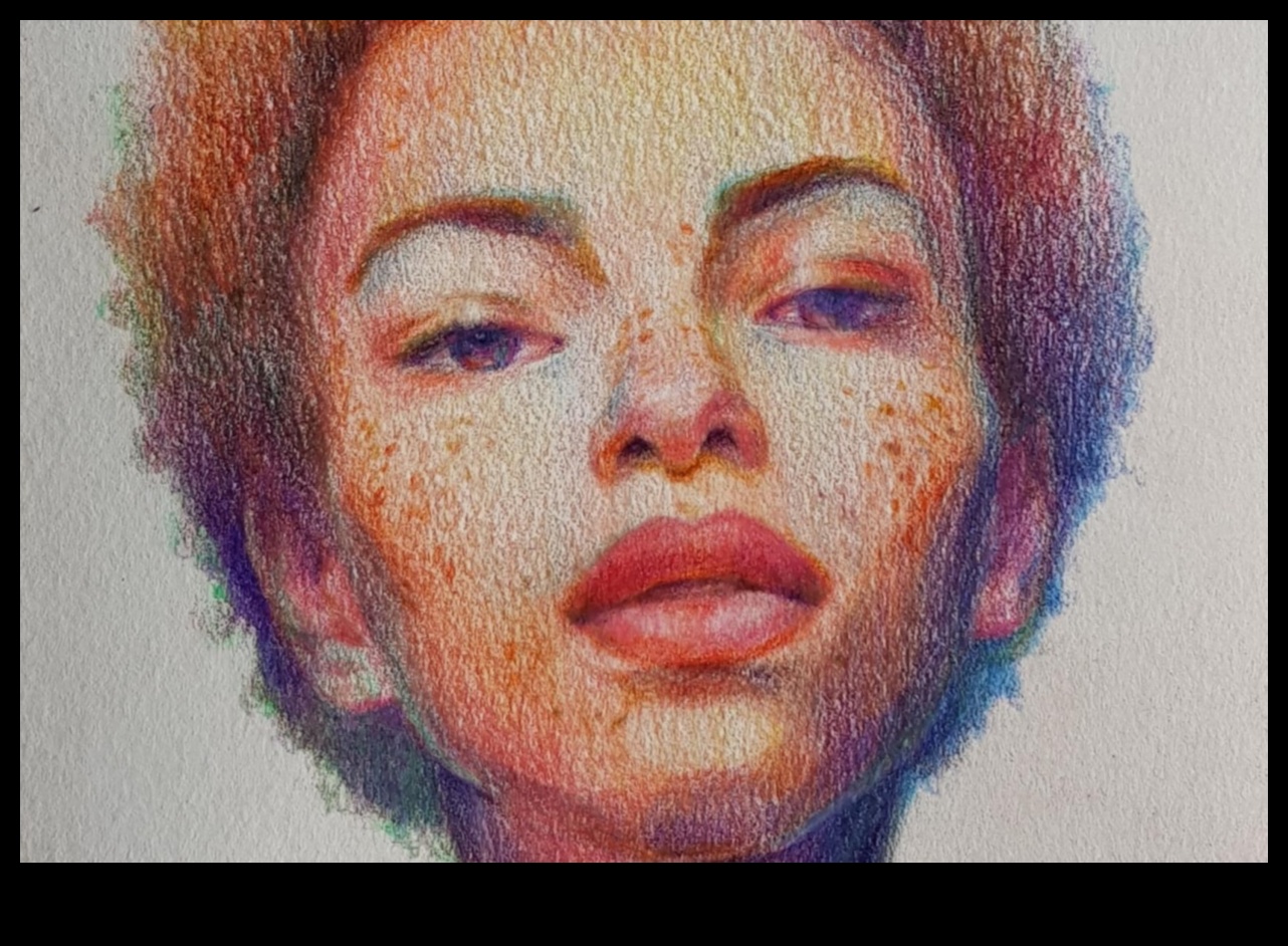 Πορτραίτο με έγχρωμο μολύβι: Μεταφορά προσωπικότητας με αποχρώσεις