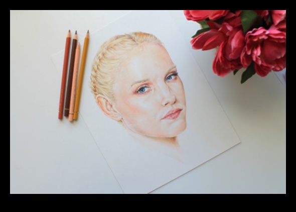 Πορτραίτο με έγχρωμο μολύβι: Μεταφορά προσωπικότητας με αποχρώσεις