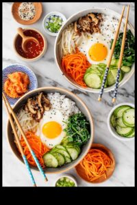 Bibimbap Bliss: Ανακαλύψτε τη μαεστρία των κορεατικών δημιουργιών με μπολ ρυζιού