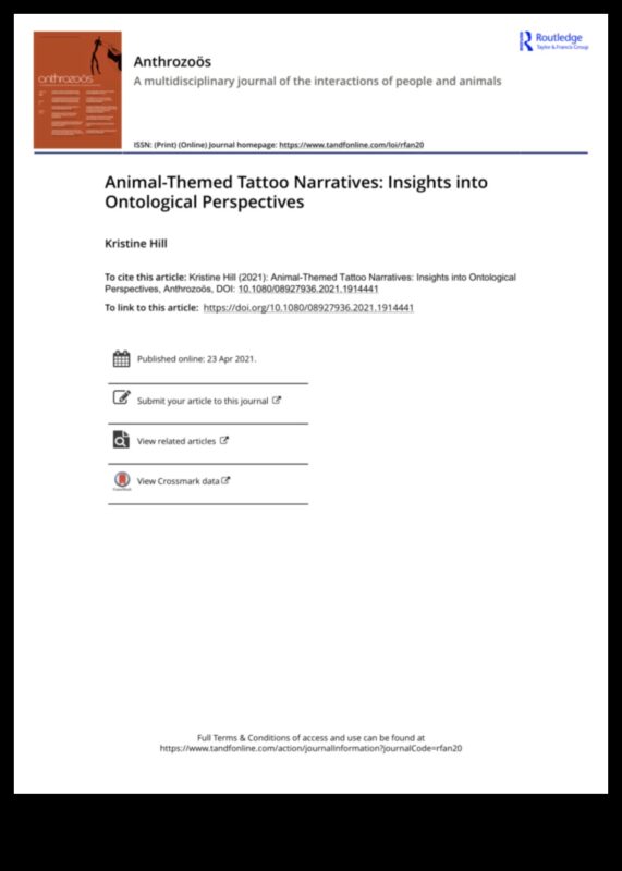 Jungle Journals: Animal Tattoo Narratives Explored