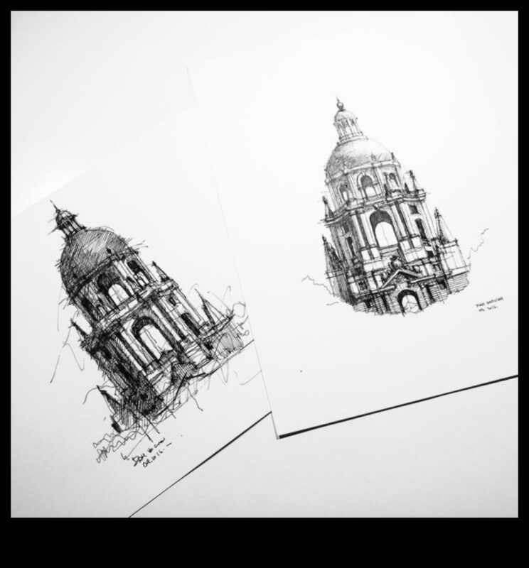 Αρχιτεκτονικά Σκίτσα: Μεταφορά της Ουσίας των Κτιρίων