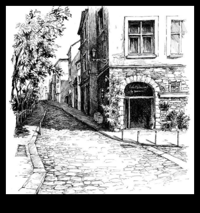 Street Corners and Cobblestones: Sketching Urban Details