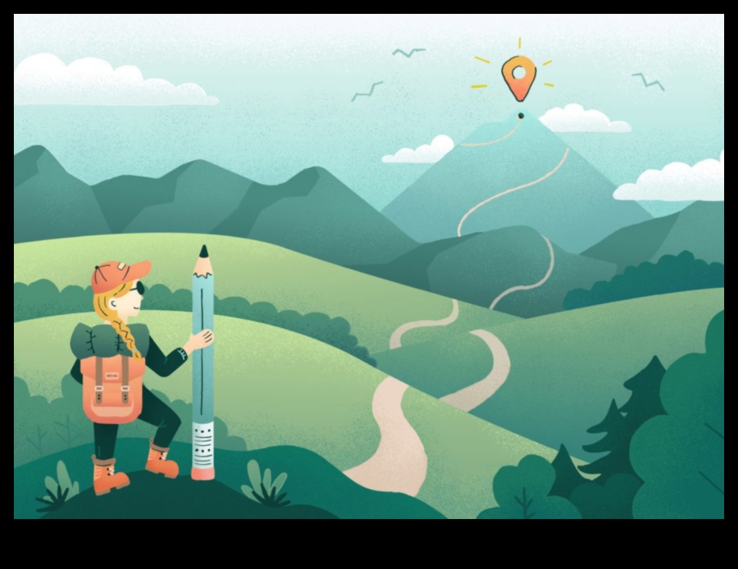 Εικονογραφημένα ταξίδια που πλοηγούνται σε ευφάνταστα τοπία στην Τέχνη 1 Illustrated Journeys: Navigating Imaginative Landscapes in Art