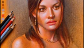 Πορτραίτο με έγχρωμο μολύβι: Μεταφορά προσωπικότητας με αποχρώσεις