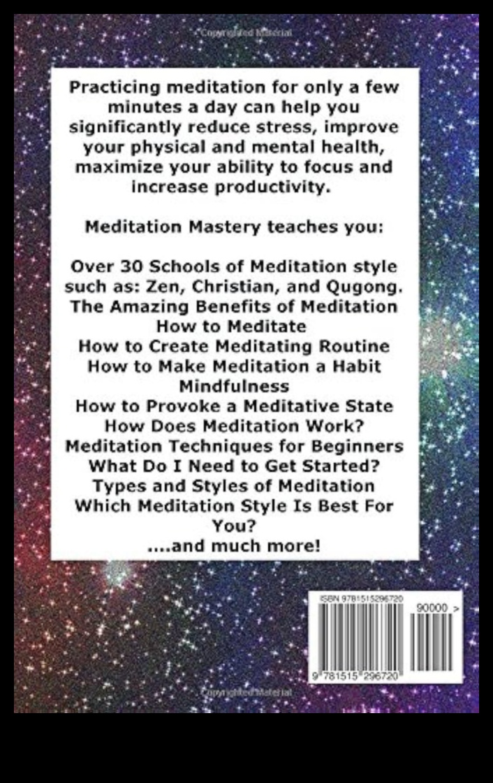 Μαεστρία διαλογισμού 7 βήματα για μια ζωή χωρίς άγχος 2 Μαεστρία Διαλογισμού: Αγκαλιάστε έναν τρόπο ζωής χωρίς άγχος