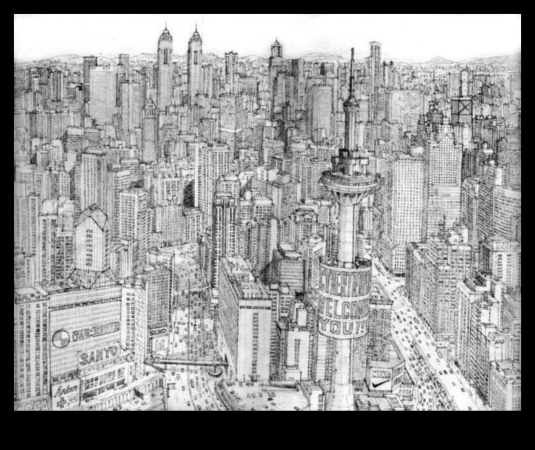 Metropolis Sketches: Exploring the Art of Cityscapes
