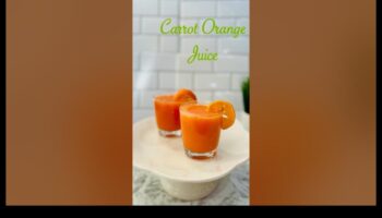 Πρωινή ζωτικότητα: Βελτιώστε την ημέρα σας με γουλιές από καθαρό χυμό καρότου-πορτοκαλιού