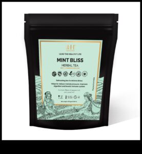 Morning Mint Bliss: Ξεκινήστε τη μέρα σας με φρέσκο ​​τσάι μέντας