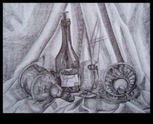 Moments Frozen: Still Life in Ink and Pen