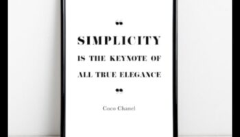 Το Simplicity Speaks: Αποκαλύπτοντας την κομψότητα της μινιμαλιστικής τέχνης μελανιού